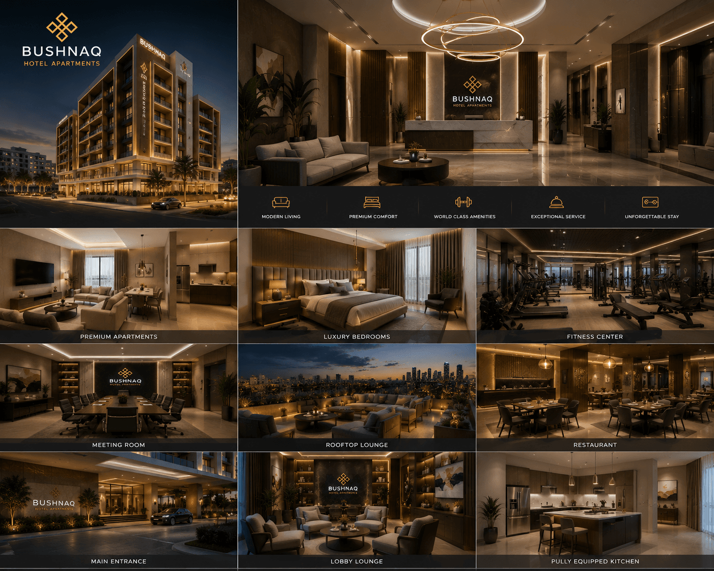 Bushnaq Hotel Apartments in Amman